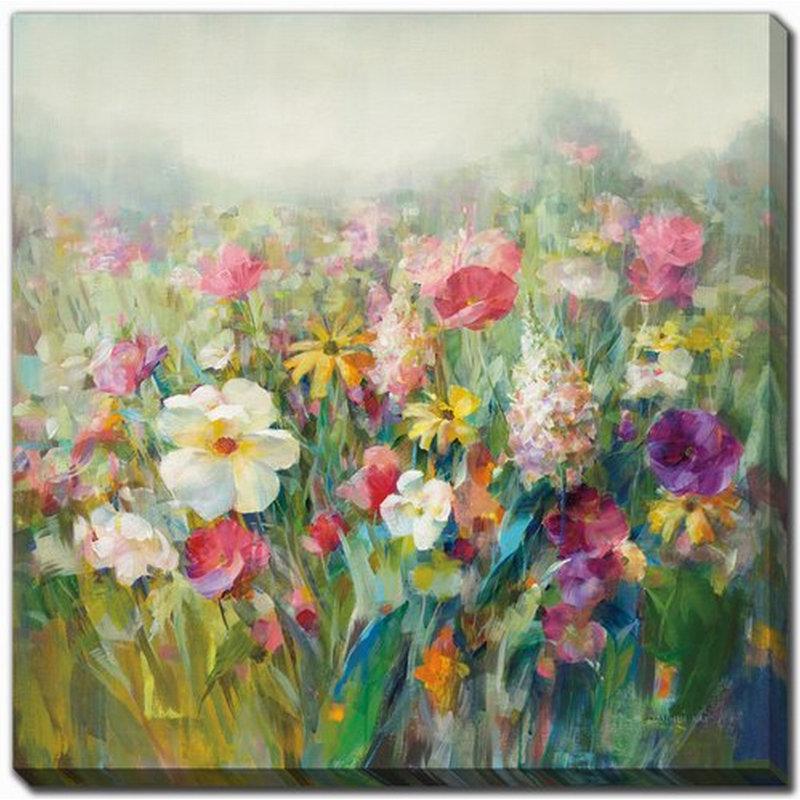 Art mural sur toile Mountain Meadows, H 24 po x l 24 po