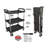 34'' W Utility Cart with Wheels