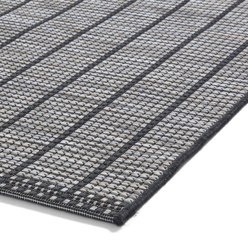 Johana area rug Machine Woven Rectangle Black, Rectangle 160cm x 220cm