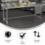 Table de cuisine et de préparation commerciale en acier inoxydable avec dosseret