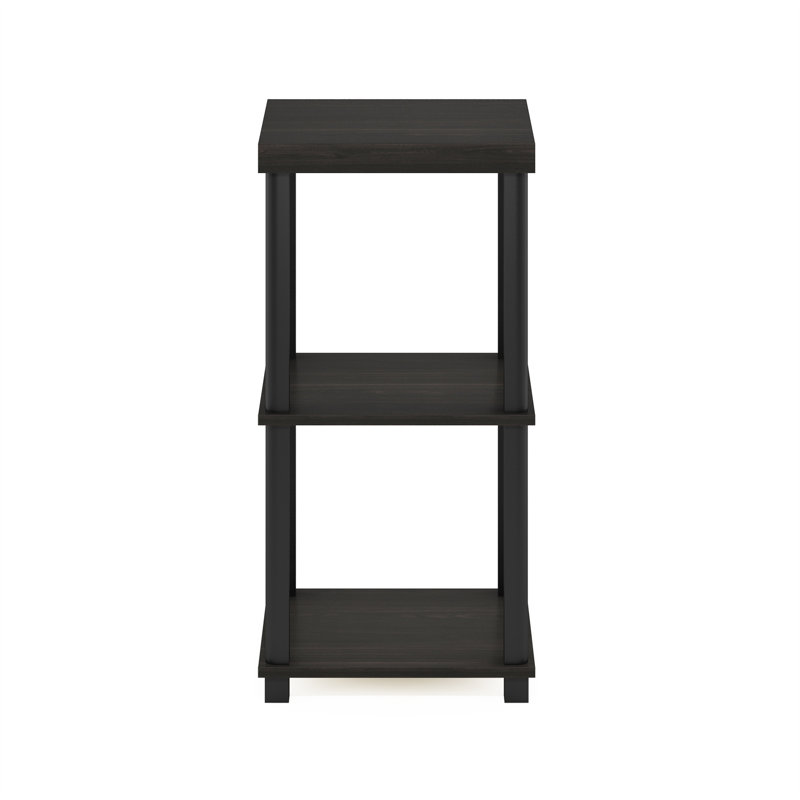Creekside Classic 3-Tier End Table, Side Table, Espresso/Black