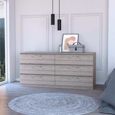 Commode double 6 tiroirs 60,47 "Alohna Randwick