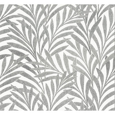 Rouleau de papier peint à rayures L 27 pi x l 27 po Tea Leaves