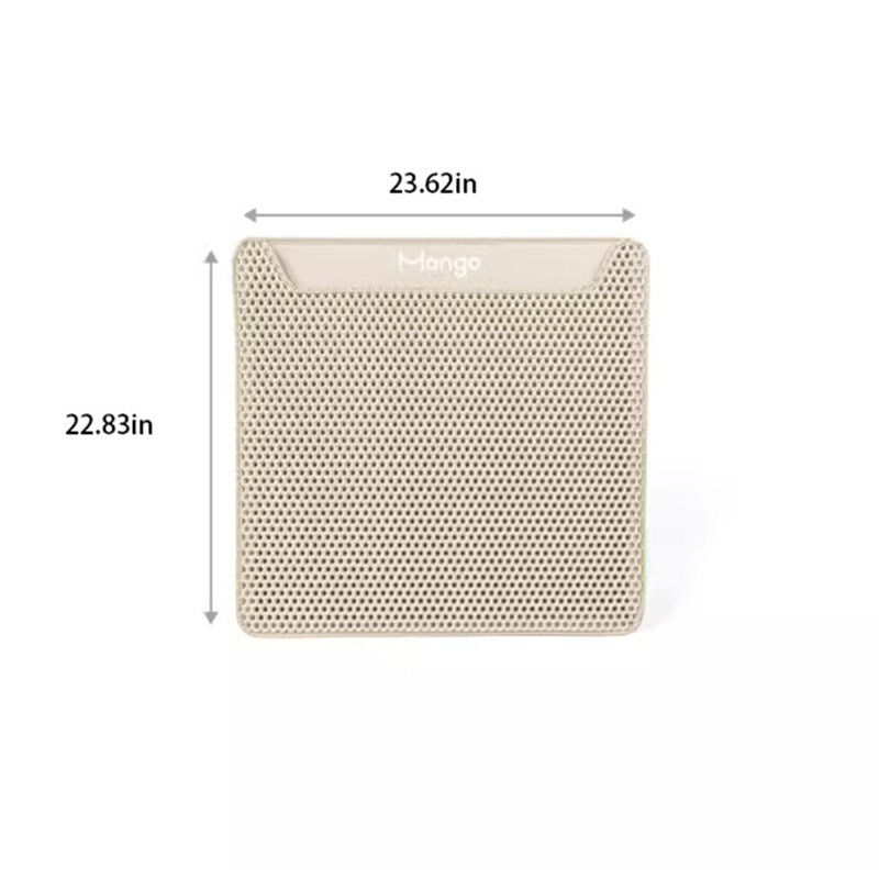 Tapis de fumier à double couche, H 0,11 po x l 23,62 po x P 22,83 po
