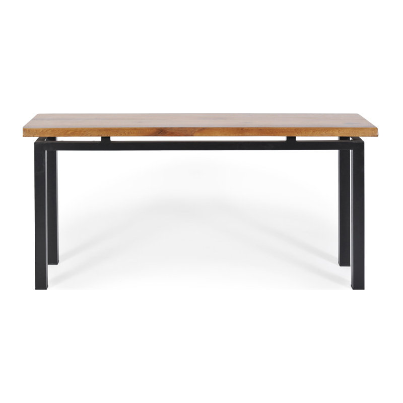 Kingden 62'' Solid Wood Top Console Table