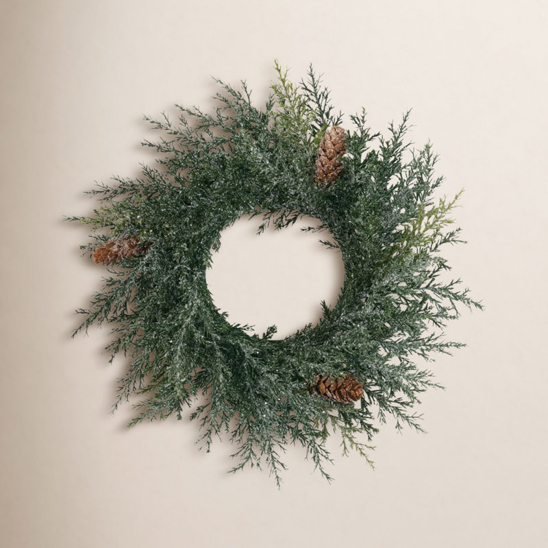 Couronne artificielle 12 po Arborvitae