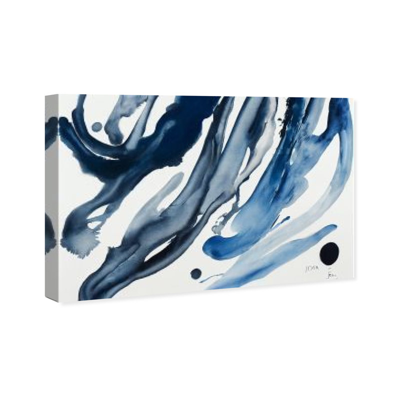 Faizudeen, nébuleuse qui coule sur toile, H 16 po x l 24 po x P 0,8 po