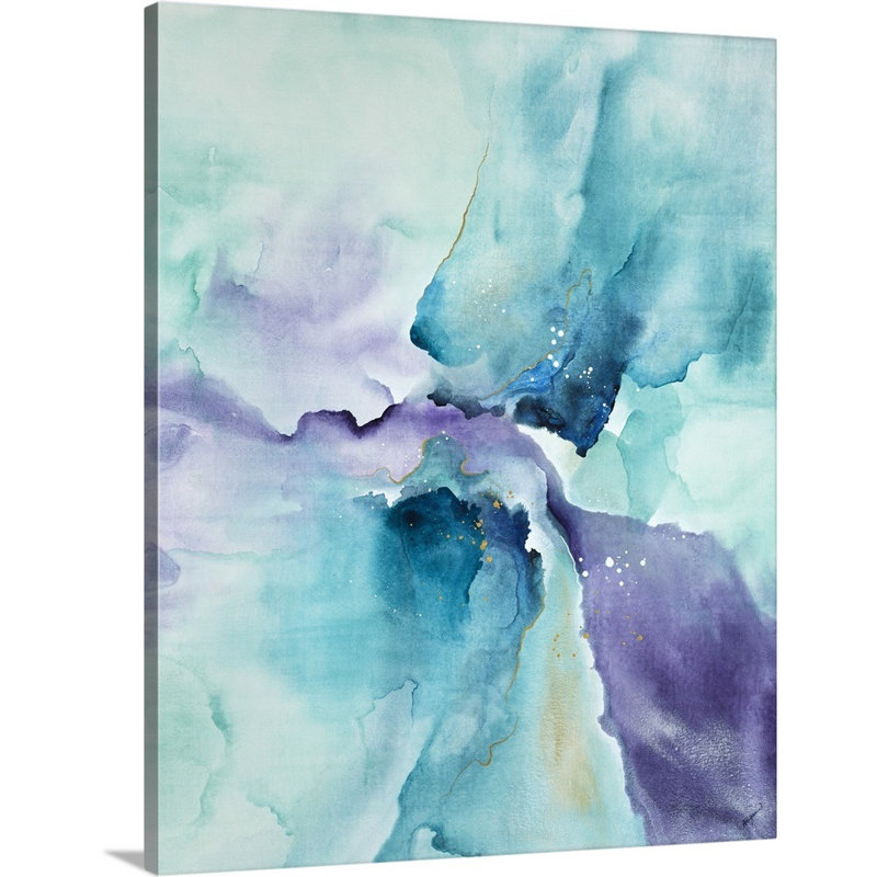 « translucide », peinture sur toile, Toile tendue, H 14 po x l 11 po x P 1,25 po