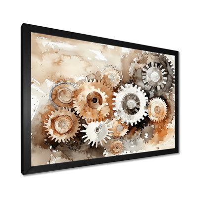 Gears and Cogs Of Innovation I - Innovation, art mural