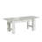 Foldable Dining Table Marble Pattern Finish