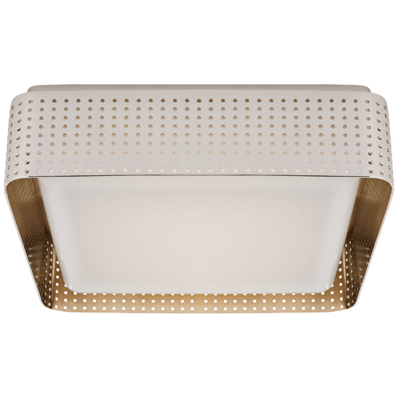 Precision 1 - Light LED Flush Mount, Polished Nickel