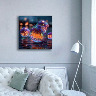 Art mural en toile «Contain Trip 2» par Ann Klee, 37 po x 37 po