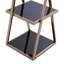 Leyla 180cm H x 45cm W Glass Standard Bookcase