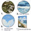 «Flower Coastal Nostalgia» sur impression sur toile-1206095795-1206095796