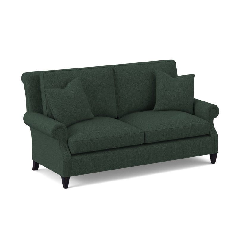 Library Sofa, Vintage Ebony, Elise Linen