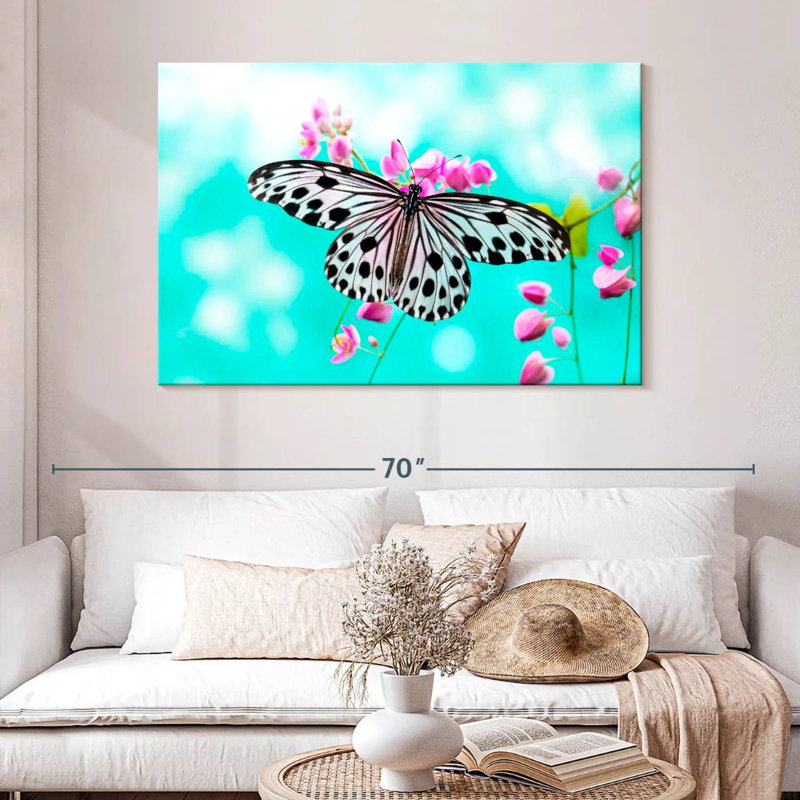 Brampt papillon élégance, H 32 po x l 48 po