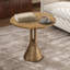 60x60cm Vintage Pedestal Coffee Table Round Small Coffee Table
