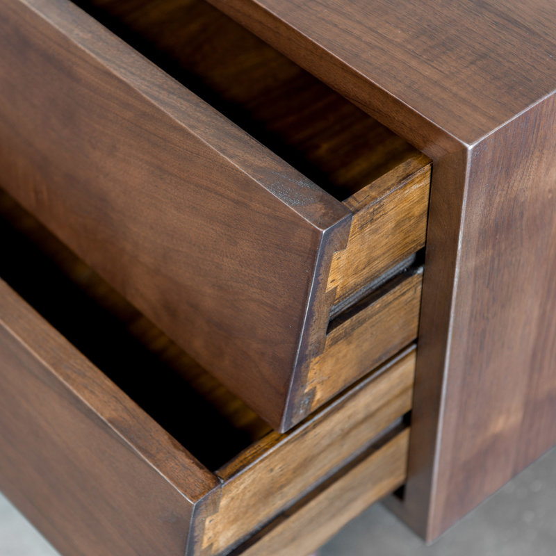 Virgo Solid Wood TV Stand for TVs up to 78" - AllModern