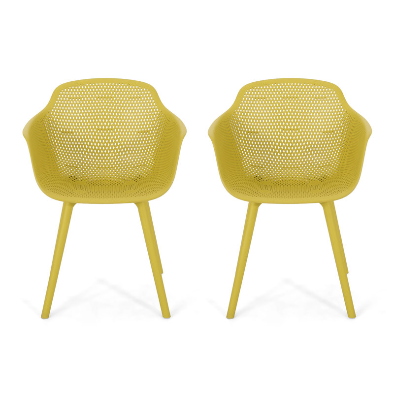LOTUS CHAIR Set Of 2, Yellow