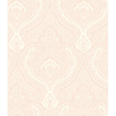 Seabrook Designs Padma Damask Unpasted Wallpaper