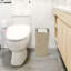 Poubelle, boho avec couvercle, petit rotin 2,6 gallons avec couvercle à pression, corbeille à déchets en osier mince et panier à linge 2 en 1 pour salle de bain, poubelle tissée en ruppie maritime pour salle de bain, cuisine