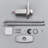 LED Waterfall Spout Single Hole Bathroom Faucet Mixer Tap with Cover Plate-90558059