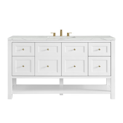 Breckenridge 60'' Single Bathroom Vanity with Top