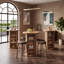 Round Unfinished Dining Table-2034376619