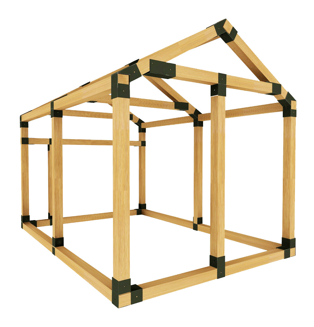 E-Z Frames Doghouse Kit & Reviews | Wayfair