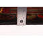 Tapis noir et brun Teimani 3 pi 10 po x 6 pi 6 po
