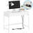 47.2" W White Computer Desk with USB Porting, 2 Drawers - Home Office & Bedroom-1825336945-1823698416