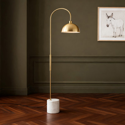 Lampe sur pied en marbre 68 po Chandrine