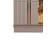 Frum Signature Dresser in Riversand with Golden Accent