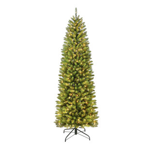 Christmas Tree with 300 LED Lights - Includes A Tree Storage Bag and Remote Control The Holiday Aisle Size: 7'6