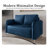 Belmont Velvet Upholstered Loveseat-120132866