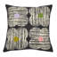 Multi Stem Fern/Ochre MF 50x50cm Cushion