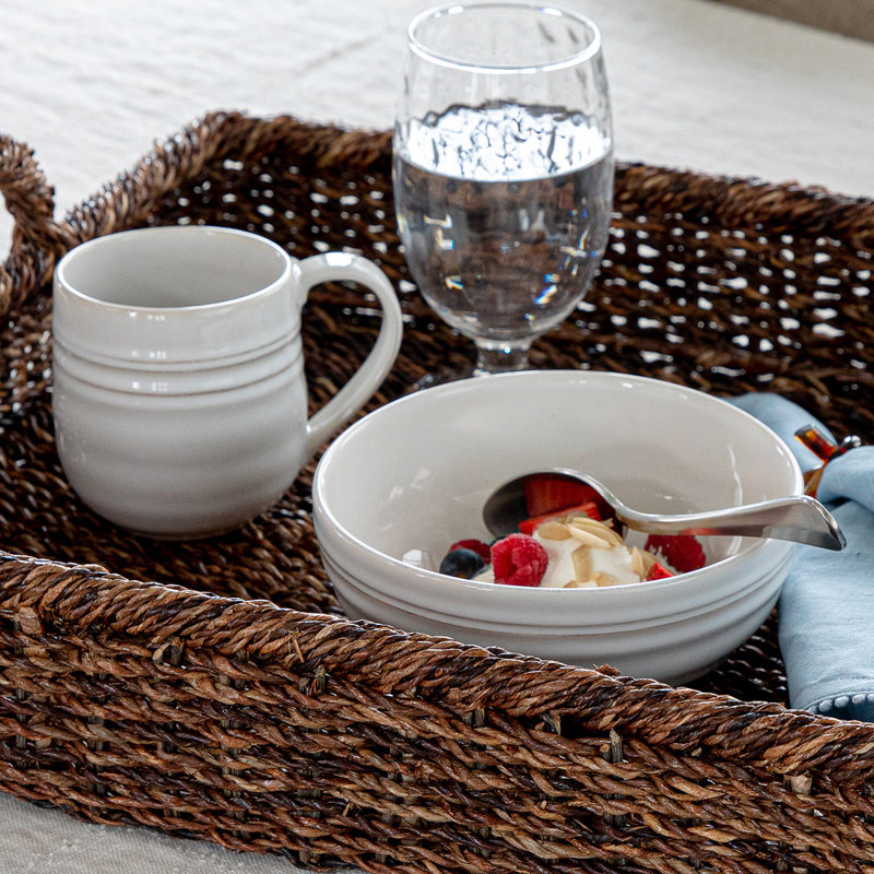 Bilbao 5 - Piece Place Setting, Whitewash