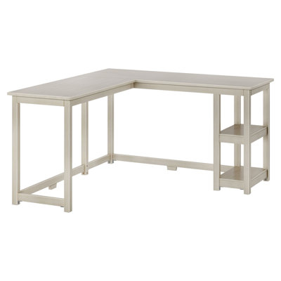 Bureau en coin Peytin avec tablettes