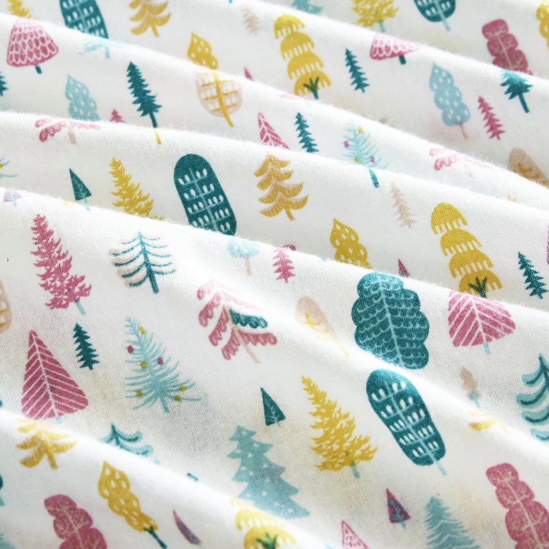 Ensemble de draps en flanelle de coton 3 pièces TG