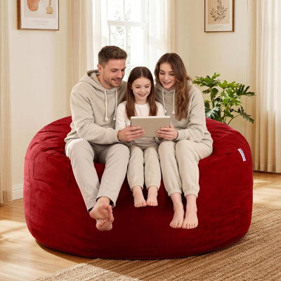 Fauteuil à billes en mousse à mémoire de forme 5 pi Giant