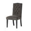 Ensemble de chaises capitonnées Christopher Knight Home de Harriet KD (2 pièces): conception capitonnée élégante, fabrication durable, idéale pour les salles à manger