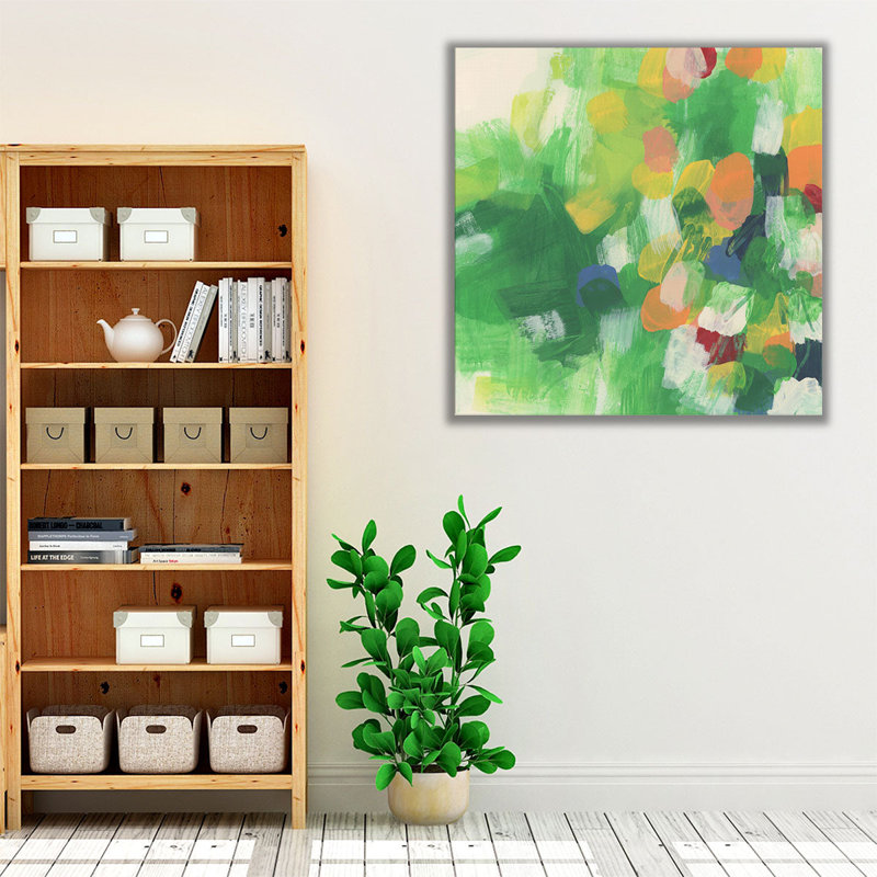 «Rainforest Prism II», reproduction d'art sur toile, H 20 po x l 20 po
