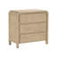 Petite commode à 3 tiroirs Ola, brun