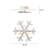 23.23'' Blade Dimmable LED Flush Mount Ceiling Fan with Remote Control