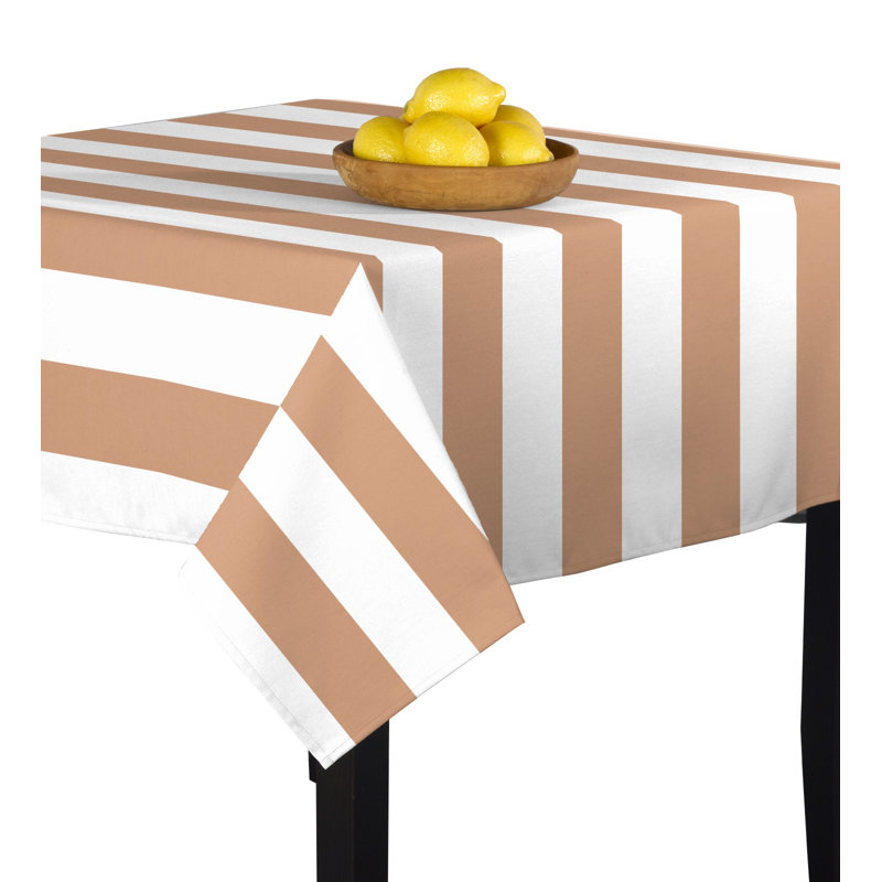 Sam Tablecloth, 72" L x 72" W, Khaki
