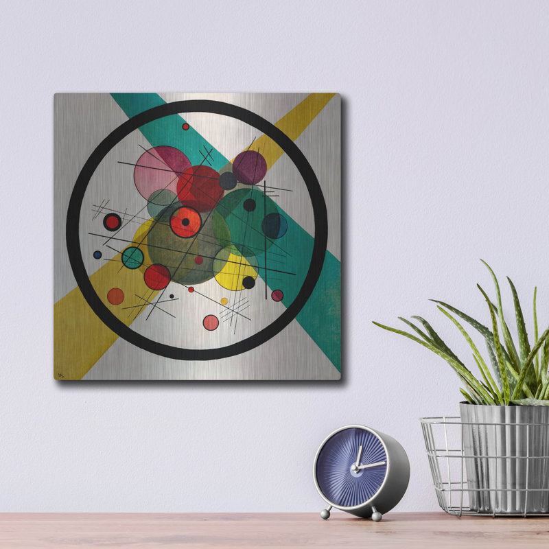 «Circles In A Circle» par MASTERS, H 12 po x l 12 po