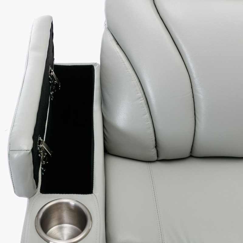 Recliner Chair, Light Gray