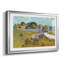 «Farmhouse in Provence» par Vincent van Gogh - reproduction d'art avec passe-partout et verre - 1888-1851983678-1851983679-1851983674