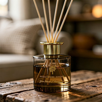 Nicola Spring Reed Diffuser - 200ml - Green Pomelo & Passion Fruit