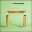 Table d'appoint durable en bois massif au design minimaliste, parfaite pour les couloirs et les salons, assurant stabilité et style.